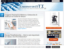Tablet Screenshot of laboratorioti.com